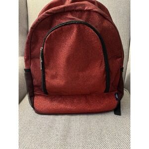 N Gill red Glitter Backpack